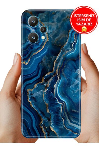 realme 9 Pro Kılıf Ergonomik Resimli Desenli Silikon DarkAmetist