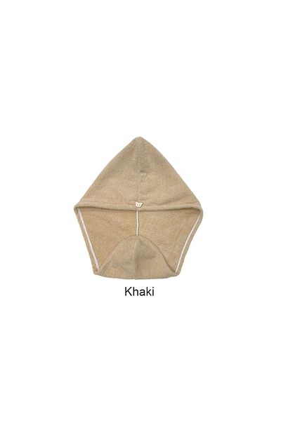 Choice Khaki Microfiber Hair Towel Wrap for Women, Shower Spa Head Wrap Hair Drying Hat Turban Microfiber T