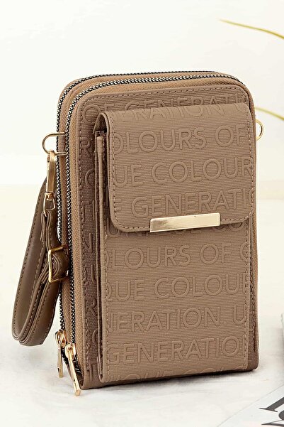 Bipanya حقيبة كتف نسائية من الجلد الفاخر من لوكا أوف كولورز Bp-4570o