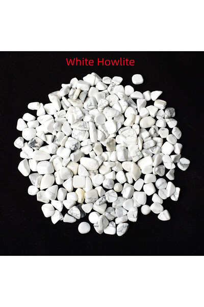 Choice 100 جرام من أحجار الهاوليت الطبيعية والحصى والبلورات ورقائق الكوارتز و...