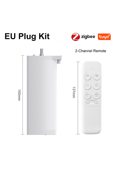 choice2 محرك قابس الاتحاد الأوروبي (Zigbee) Tuya 155MM 4rd Smart Zigbee/WiFi ...