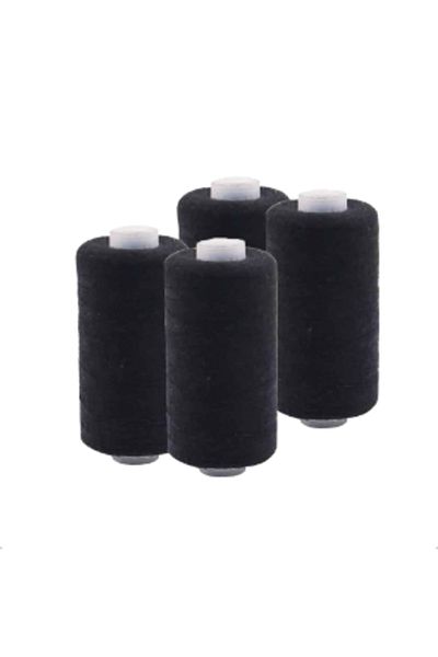 Choice 4pcs black 2pcs 500M Sewing Thread Polyester Thread Set Strong And Durable Black White Sewing Thread