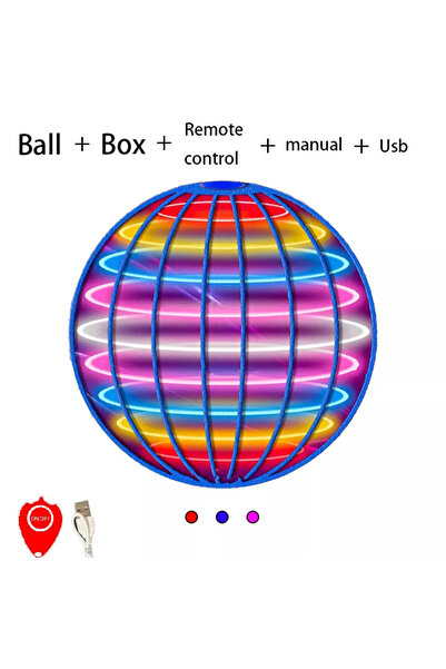 Choice كرة طائرة زرقاء سحرية مع أضواء LED طائرة بدون طيار كرة طائرة نوفا أورب...
