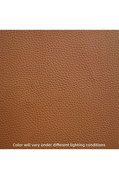 Choice 20x50 سم بني فاتح 0.9 مم جلد صناعي ناعم مع لاصق ذاتي اللصق لإصلاح الأر...