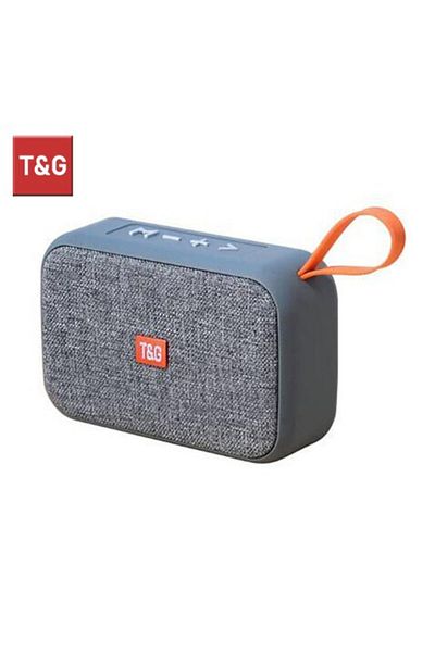 T&G Gray Speaker Tg506 Portable Mini Wireless Soundbar Bluetooth 5.0 Outdoor Indoor Hifi Loudspeaker Sup