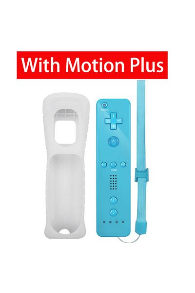 TECTINTER Bs With MP 1 pair Remote Compatible Nintendo Wii Console Wireless Gamepad Controller Nunchuck Remote