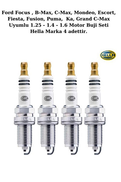 Hella Ford Escort 1.6 Buji Seti Hella 1994-2000
