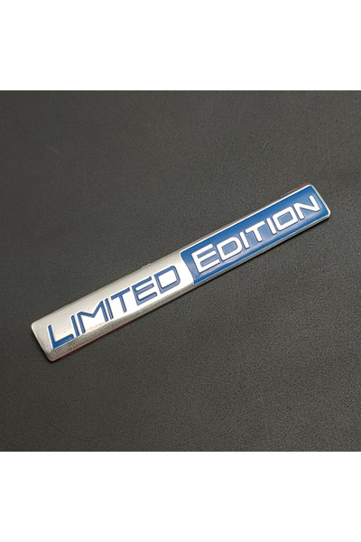 Choice Silver Blue 3D Aluminum LIMITED EDITION Emblem Badge Car Fender Side R...