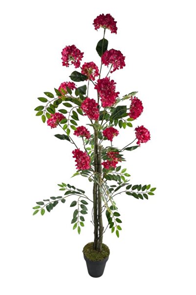 Nettenevime Yapay Ağaç Ortanca Ağacı 140CM Doğal Görünümlü 5dallı