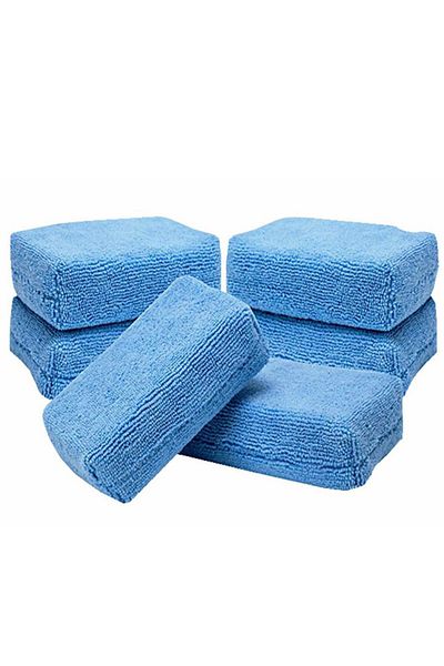 Choice 5pcs 5Pcs Special Design And Unique Style Car Microfiber Applicators Sponges Cloths Microfibre Hand