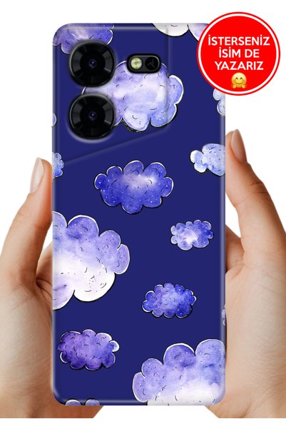 TECNO Pova 5 Pro Kılıf Desenli Baskılı Kamera Korumalı Silikon Rüyadaki Bulut