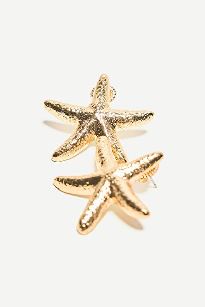Bershka Denizyıldızlı küpe - Signature Edition