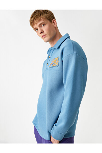 Koton Hanorac cu guler cămașă ridicat