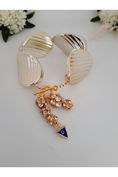 Minnoş Dükkan Bohemian Oval Modern Bracelet