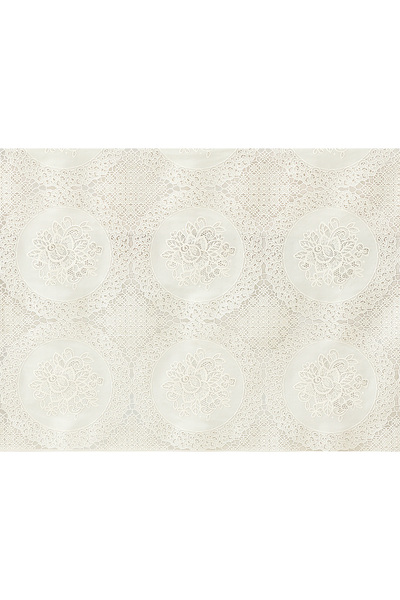 Madame Coco Roni Pvc Masa Örtüsü - Ekru - 100x140 Cm