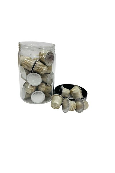 Nespresso Coconut Flavour over Ice Capsule Coffee 30 Pieces + Glass Storage Box Gift