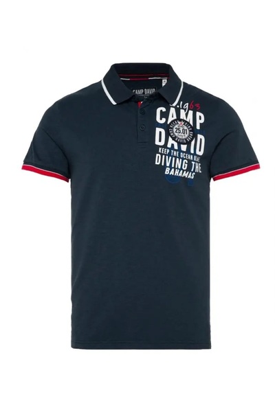 Camp David POLO YAKA T-SHİRT