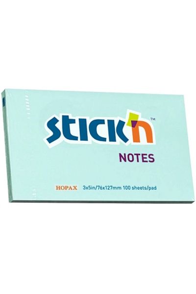 Gıpta Stickn 76x127 Pastel Blue Adhesive Note Holder 100 Yp