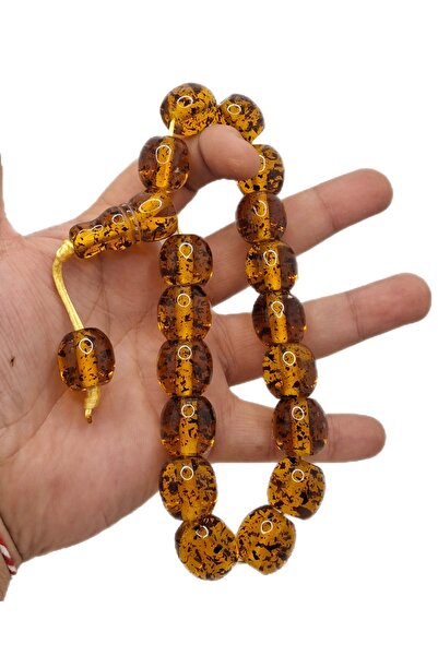 Han Ticarethane Büyük Boy Özel Model Sarı Desenli Renk Efe Maskot Toz Kehriba...