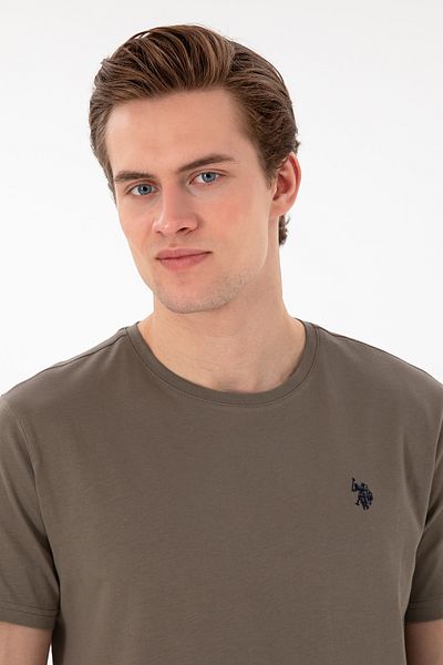 U.S. Polo Assn. Мъжка тениска с кръгло деколте и стандартна кройка от норка, 50298035-vr052