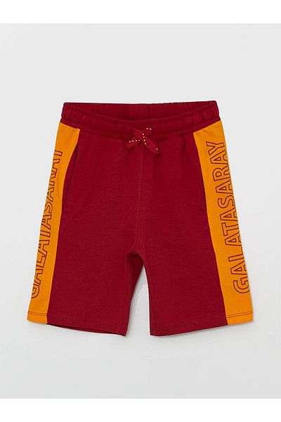 LC Waikiki Lcw Printed Boy's Shorts with Elastic Waist