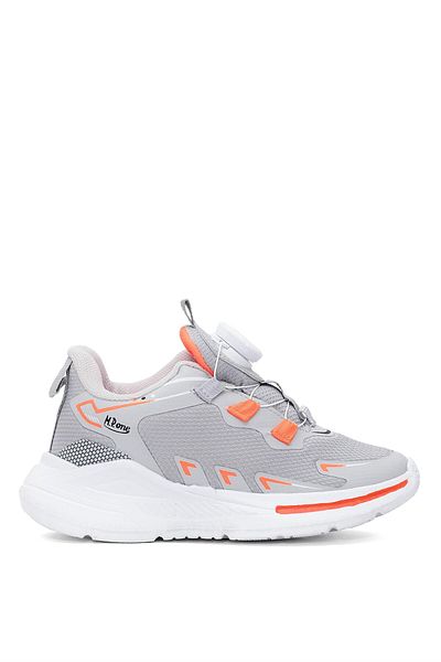 M.P. Pantofi de mers pentru băiat - M.P 251-3411FT culoare gri cu filigran