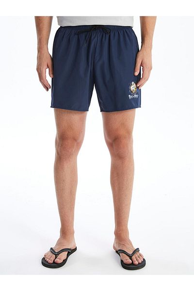 LC Waikiki Lcw Short Size Printed Men's Swim Shorts Fast Fashion