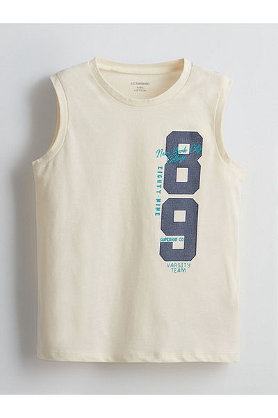 LC Waikiki LCW Crew Neck Printed Boys Παιδικό εσώρουχο σετ 2 τεμαχίων
