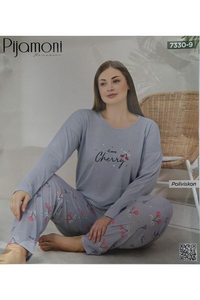 Pijamoni SET DE PIZAMA BATTAL CU MÂNECĂ LUNGĂ