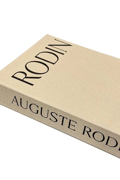 bymat Fabric Covered Decorative Book Swan - 1 Piece - Rodin