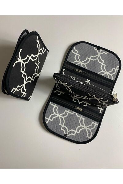 Pearl Teks Makyaj Çantası