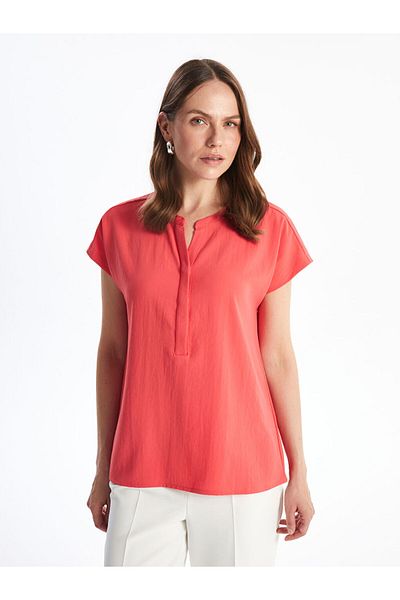 LC Waikiki New Season Women's Blouse with Cowl Collar - S4Oe02Z8