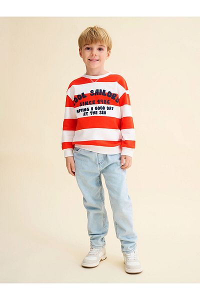 LC Waikiki Elastic Waist Baby Boy Jean Pants