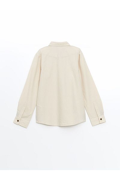 LC Waikiki LCW Basic koszula chłopięca z długim rękawem