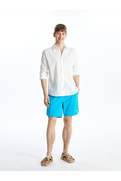 LC Waikiki Lcw Short Size Printed Men's Swim Shorts Fast Fashion
