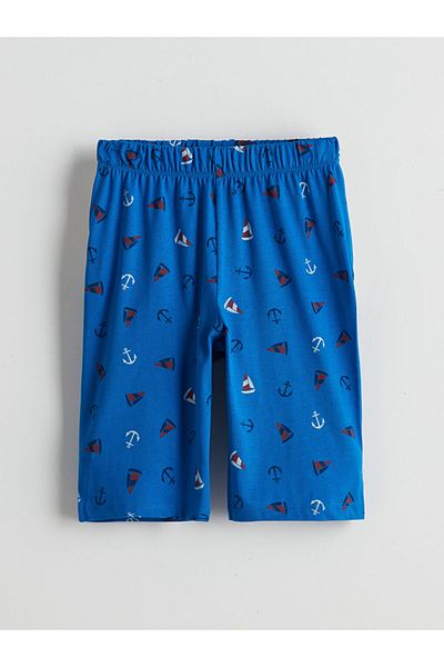 LC Waikiki Elastic Waist Printed Boys' Pajama Bottoms 2-Piece