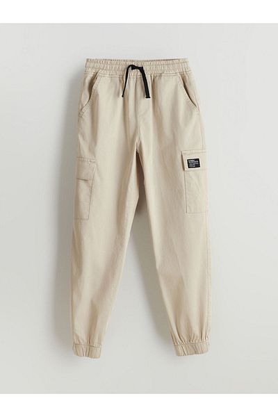 LC Waikiki New Season Elastic Waist Boy's Cargo Jogger Trousers - S59866Z4