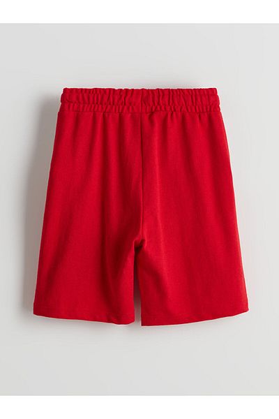 LC Waikiki Lcw Eco Red Elastic Waist Boy Shorts