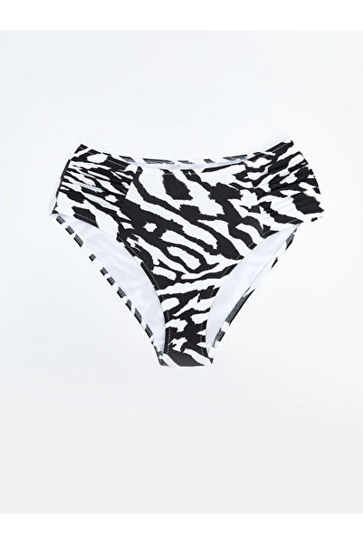 LC Waikiki White Patterned Women's Bikini Bottom