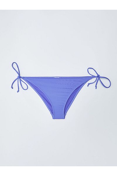 LC Waikiki Partea de jos de bikini pentru femei cu detaliu de cravată simplă