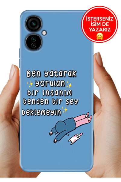 TECNO Camon 19 Neo Kılıf Desenli Baskılı Kamera Korumalı Silikon Yorgunum
