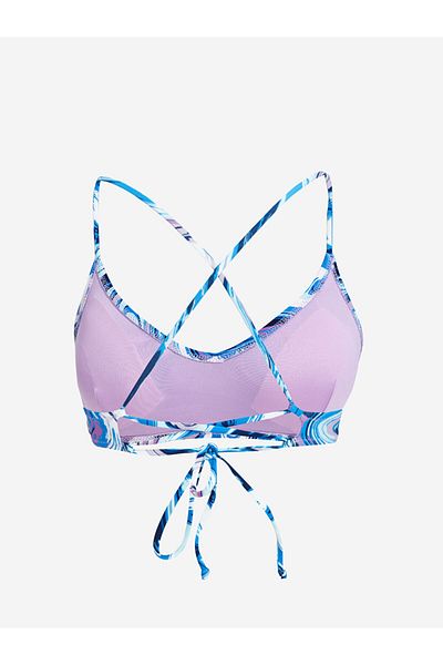 LC Waikiki Lcw Women's Patterned Bikini Top with Removable Pad Fast Fashion