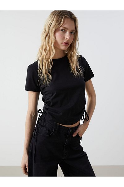 LC Waikiki New Season Crew Neck Women's T-Shirt - S5Gp04Z8