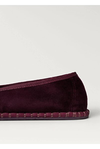 MANGO Woman Velur Ayakkabı