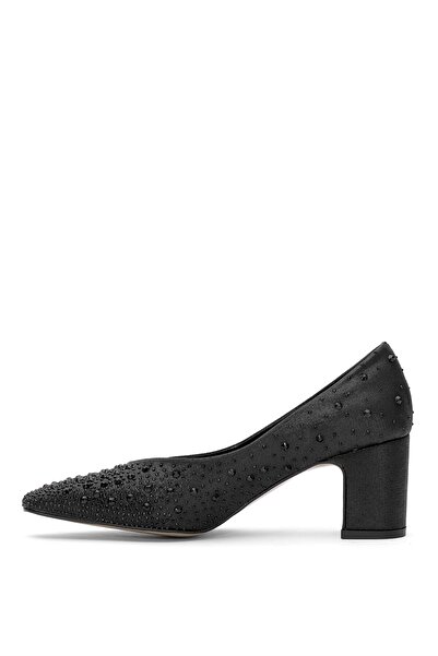 Ayakkabı Fuarı Elit PM207 K6250T Γυναικεία Κλασικά Παπούτσια με τακούνι Μαύρα