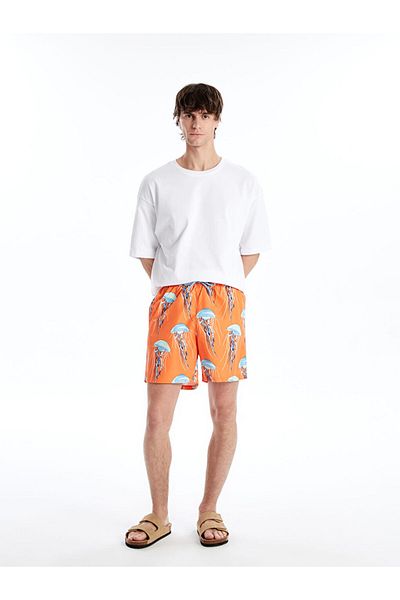LC Waikiki Lcw Short Size Patterned Men's Swim Shorts Fast Fashion