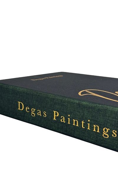 bymat Fabric Covered Decorative Book Box - 1 Decor Box - Book Look Box - Degas - Khaki Green