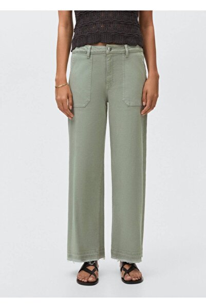 Mango Teen Cepli culotte pantolon