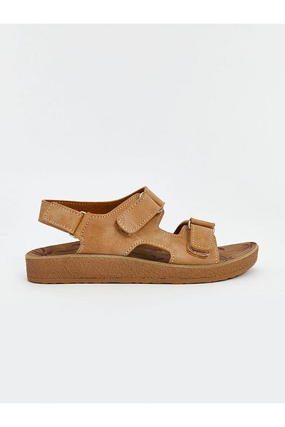 LC Waikiki New Season Leather Look Boy's Sandals - S5Hk43Z4