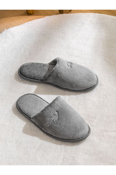 LC Waikiki Plush Men's House Slippers